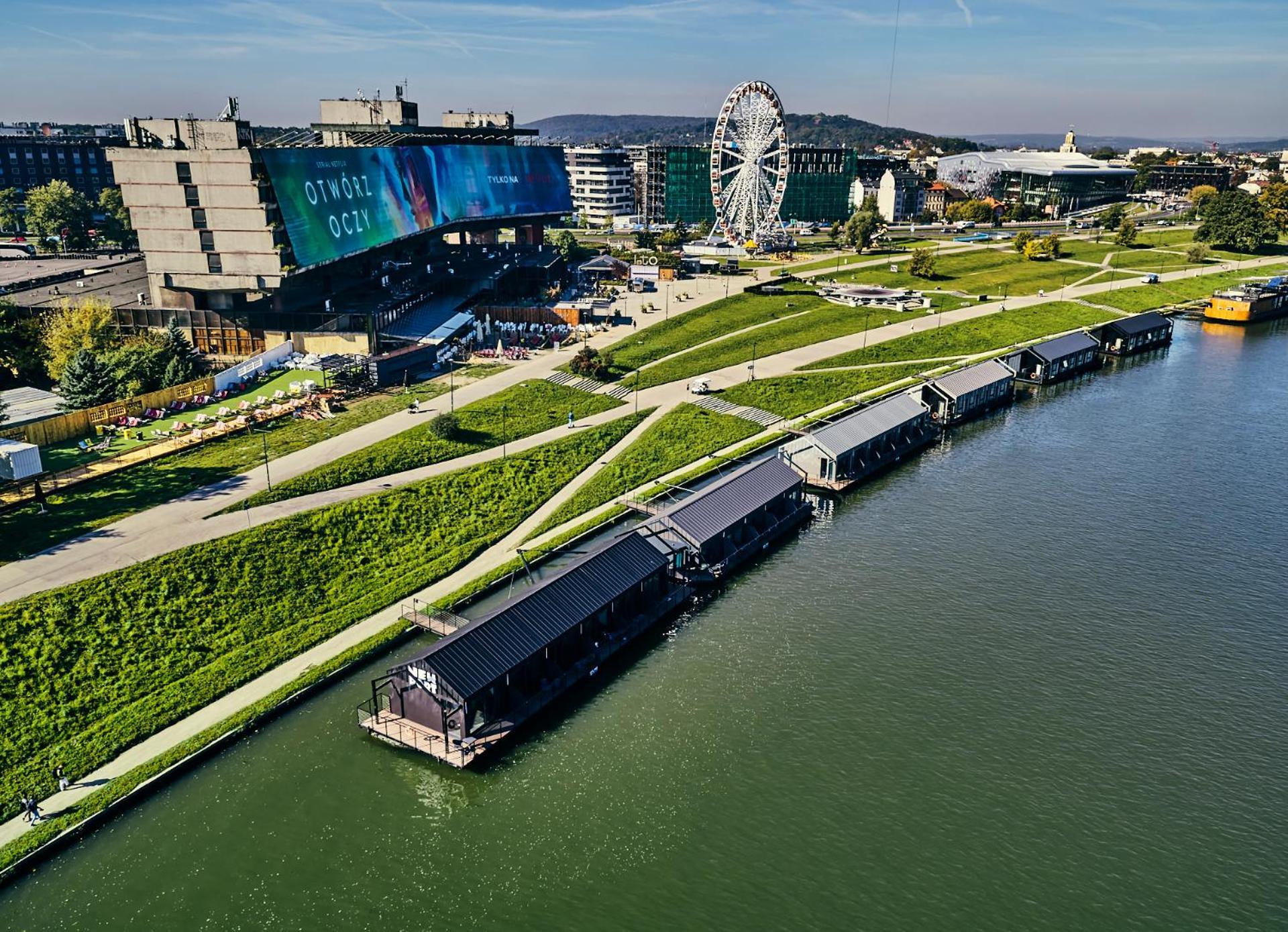 New Port - Premium Floating Aparthotel クラクフ エクステリア 写真